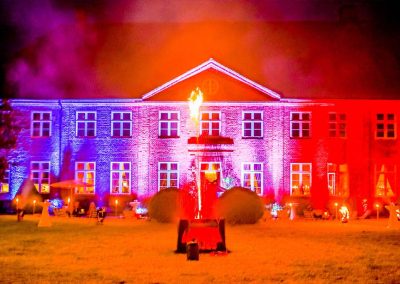 Feuerwerk und Lasershow im Herrenhaus Borghorst 2